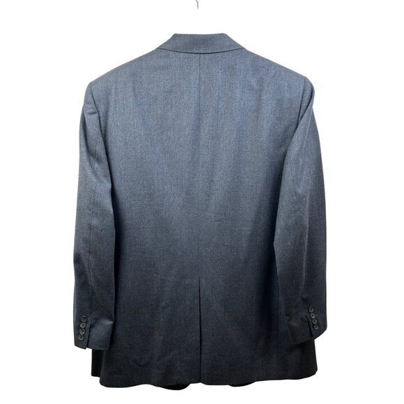 Christian Dior Monsieur Blazer Mens 44R Gray 100% Virgin Wool Tailored Classic - Picture 2 of 16